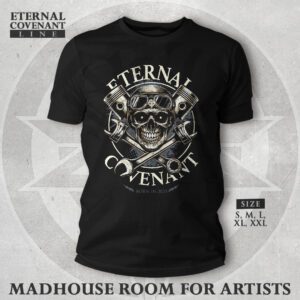 Eternal Covenant Line - Tshirt Cráneo